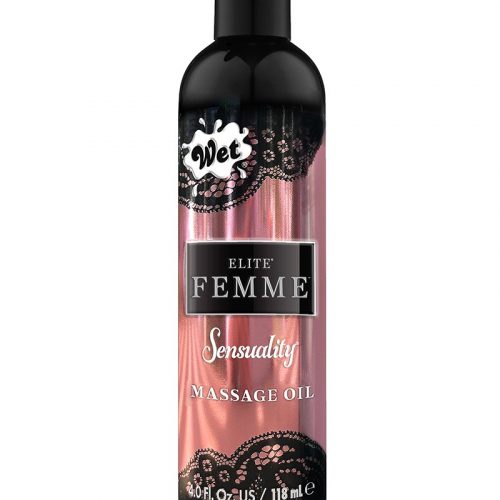 WET Elite Femme Sensuality Massage Oil 118ml.