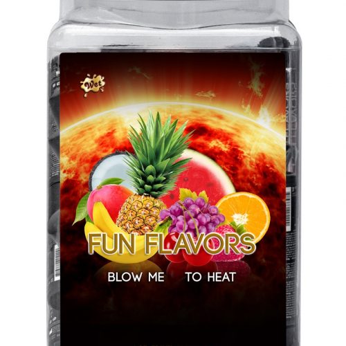 WET Fun Flavors 36 x 30ml. assorted in Counter Bowl display