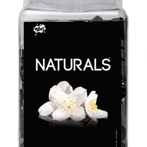 WET Naturals 36 x 30ml. Counter Bowl Display