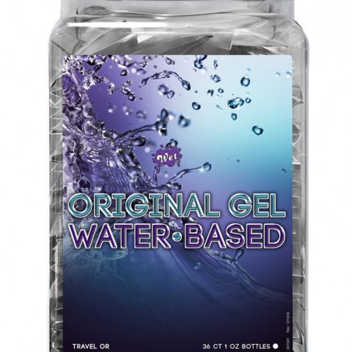 Wet Original Water 144 x 10ml. in Counter Bowl display