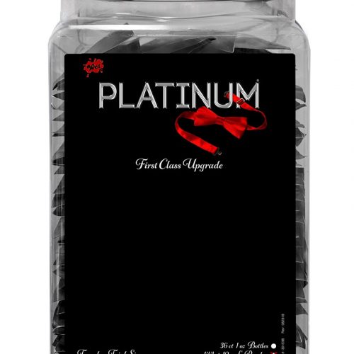 Wet Platinum Silicone 144 x 10ml. in Counter Bowl display