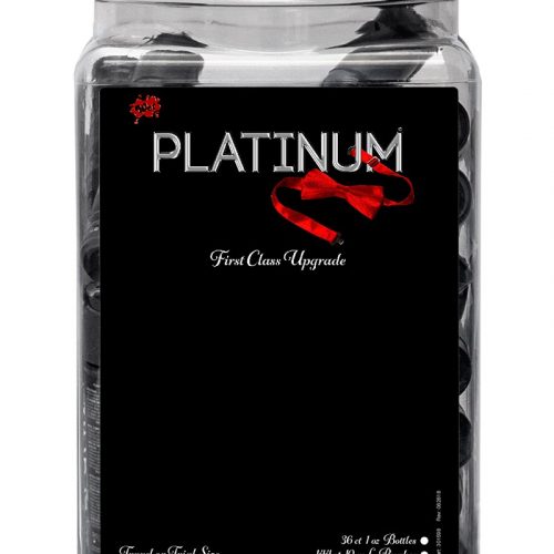 WET Platinum Silicone Lubricant 36 x 30ml. in Counter Bowl display