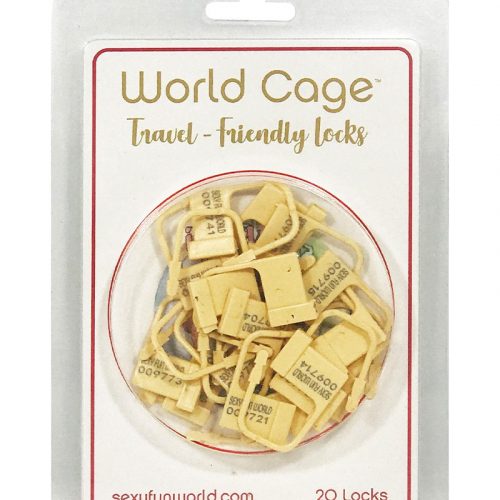 World Cage - Reisvriendelijke Sloten voor Kuisheidssets (20 stuks)