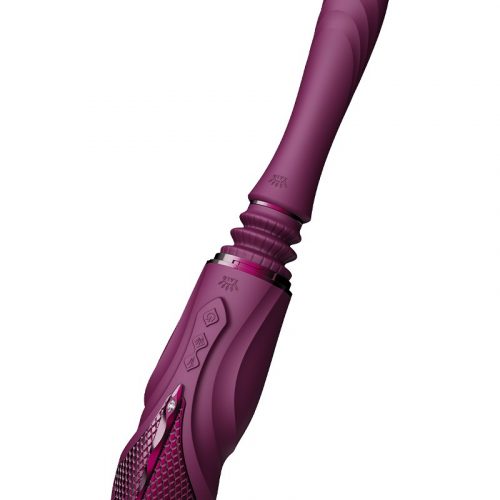 ZALO - Sesh - Verwarmende Vibrator met Afstandsbediening - Paars