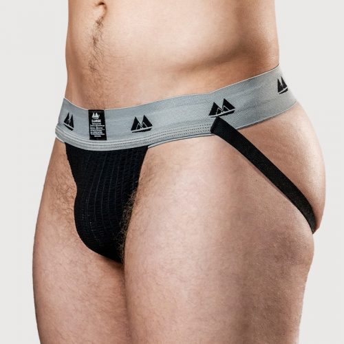 MM - Jockstrap - Zwart (5 cm / 2 inch)