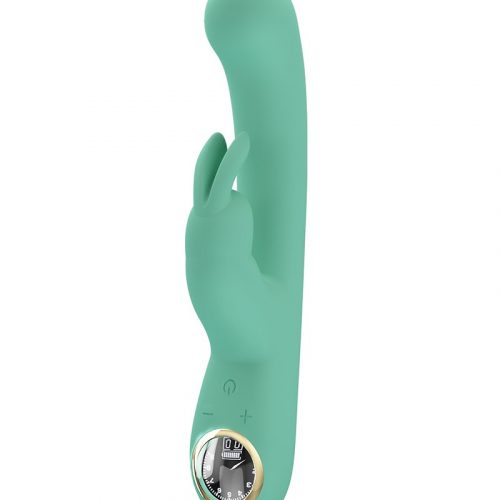 Pretty Love - Lamar - Rabbit Vibrator met Digitaal LED Display - Blauw