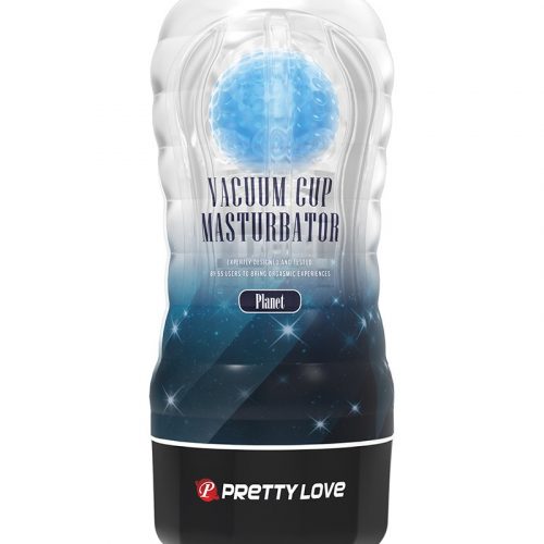 Pretty Love - Planet Blue - Vacuüm Masturbator Cup - Blauw