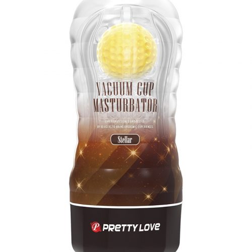 Pretty Love - Stellar - Vacuüm Masturbator Cup - Geel