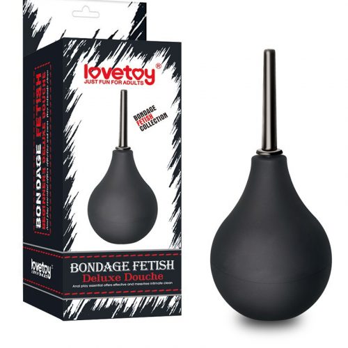 LoveToy - Bondage Fetish Deluxe Douche - Zwart