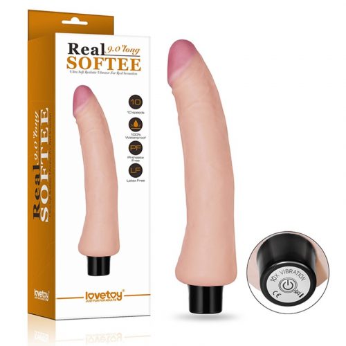 Vibrating Real Softee 9" Realistic