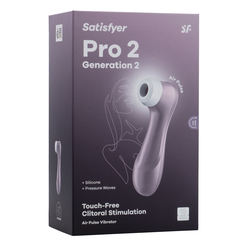 Satisfyer - Pro 2 Generation 2 - Luchtdruk Vibrator - Paars - Afbeelding 9