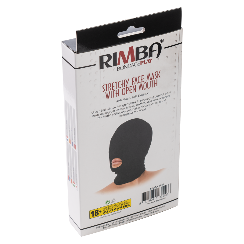 Rimba - Hoofdmasker uit elastische stof met open mond - Afbeelding 6