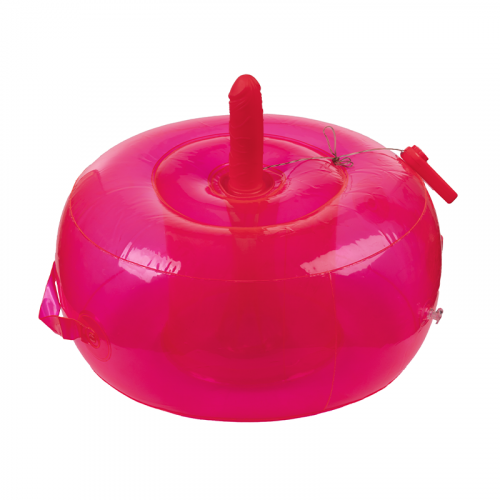 Inflatable Fun Cushion - met Ding Dong en afstandsbediening - Roze