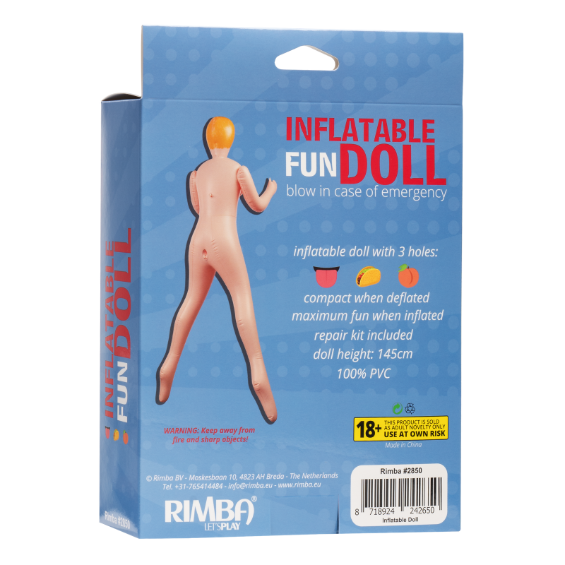 Inflatable Fun Doll - Are You Ready, Big Boy? - Nude - Afbeelding 9