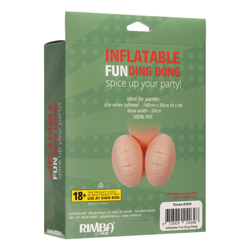 Inflatable Fun Ding Dong - Spice Up Your Party!  - Nude - Afbeelding 6