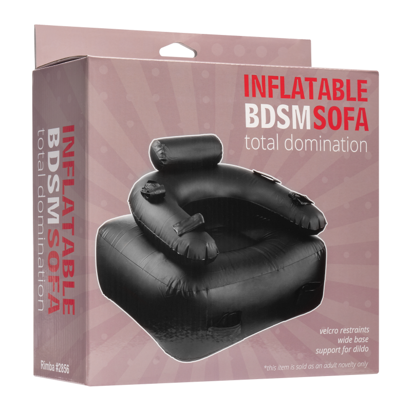 Inflatable Fun BDSM Sofa - Total Domination - Zwart - Afbeelding 2