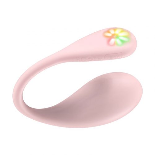 KIIROO- Spot - Draagbare Interactieve Ei-vibrator - Kiss Me Pink