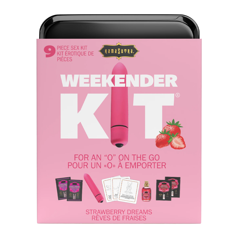 Kama Sutra - Weekender Kit – Aardbei - Geschenkset - Afbeelding 3