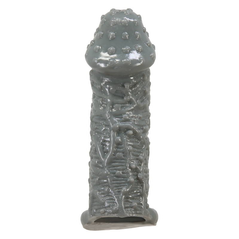 Pretty Love - Fogg - Realistische Penis Sleeve - Donkergrijs - Afbeelding 5