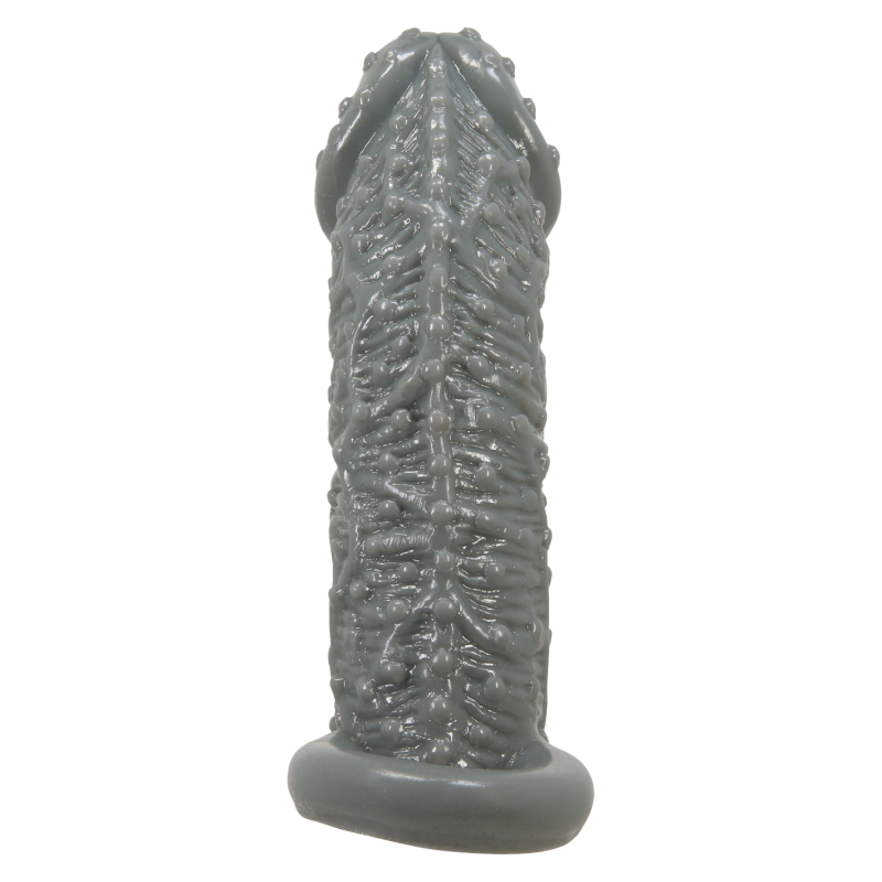 Pretty Love - Fogg - Realistische Penis Sleeve - Donkergrijs - Afbeelding 6