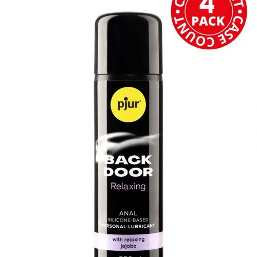 pjur - Back Door Relaxing - Glijmiddel op siliconenbasis - 250 ml (4 stuks)