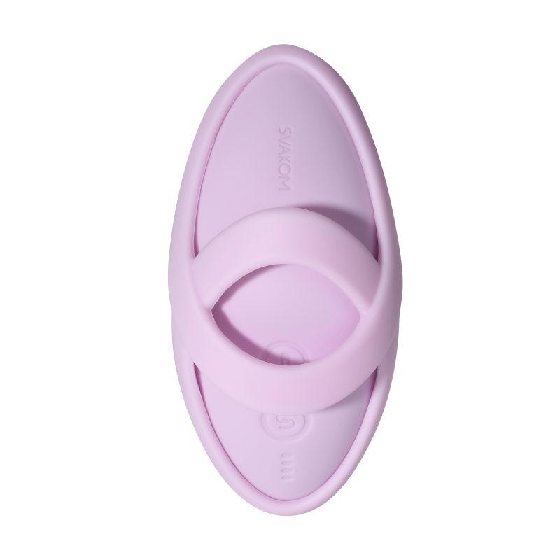 SVAKOM - Echo 2 - Flexibele Vinger Vibrator, App Besturing - Roze Lila - Afbeelding 3