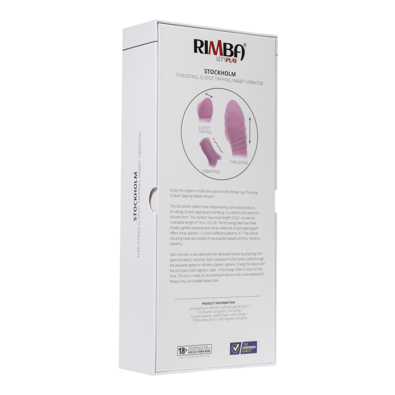 Rimba Toys - Stockholm Vibrator - Paars - Afbeelding 5