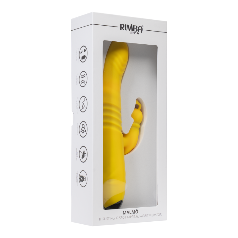 Rimba Toys - Malmö Vibrator - Geel - Afbeelding 6