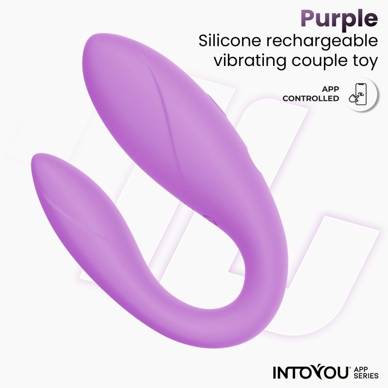 IY - Couple Toy Vibrator met app - Lila - Afbeelding 7