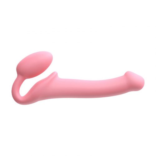 Strap-On-Me - Semi-Realistische Buigbare Strap-On Dildo Maat L - Roze