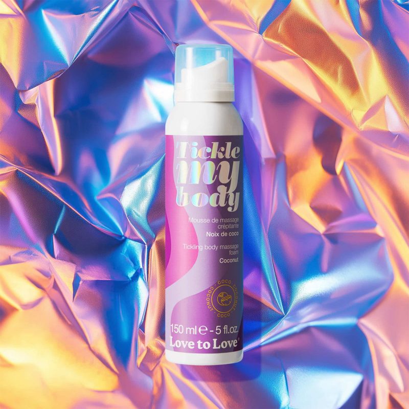 Love to Love - Tickle My Body - Massage Schuim - Kokosnoot - 150 ml - Afbeelding 3