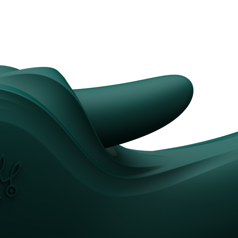 ZALO - Ares - G-Spot Rabbit Vibrator App-Controlled - Turquoise Groen - Afbeelding 14