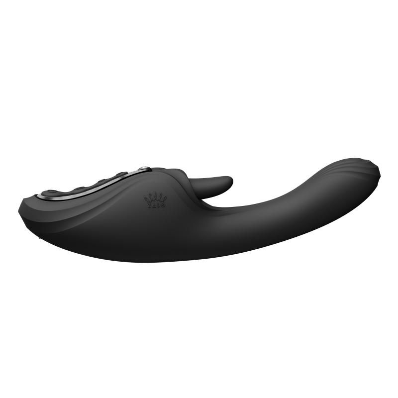 ZALO - Ares - G-Spot Rabbit Vibrator App-Controlled - Obsidian Zwart - Afbeelding 4