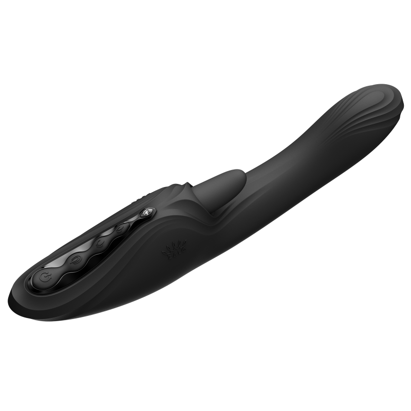ZALO - Ares - G-Spot Rabbit Vibrator App-Controlled - Obsidian Zwart - Afbeelding 8