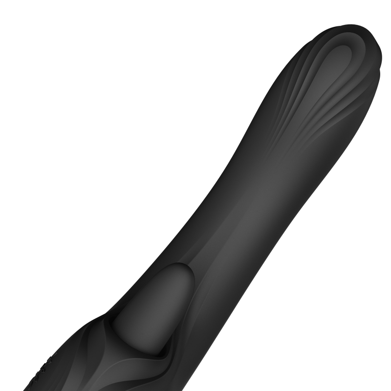 ZALO - Ares - G-Spot Rabbit Vibrator App-Controlled - Obsidian Zwart - Afbeelding 9