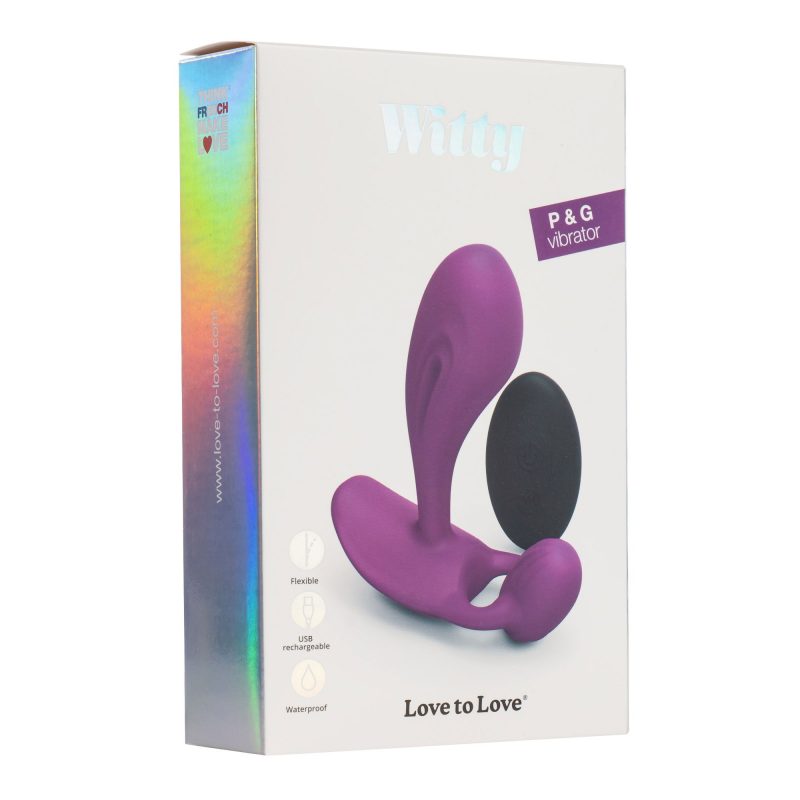 Love to Love - Witty - P&G Vibrator met Afstandsbediening - Roze - Afbeelding 6