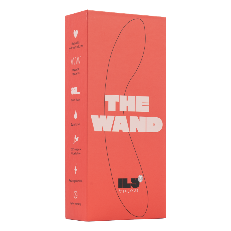 ILY - The Wand - Dubbele Stimulatie Wandvibrator - Roze - Afbeelding 11
