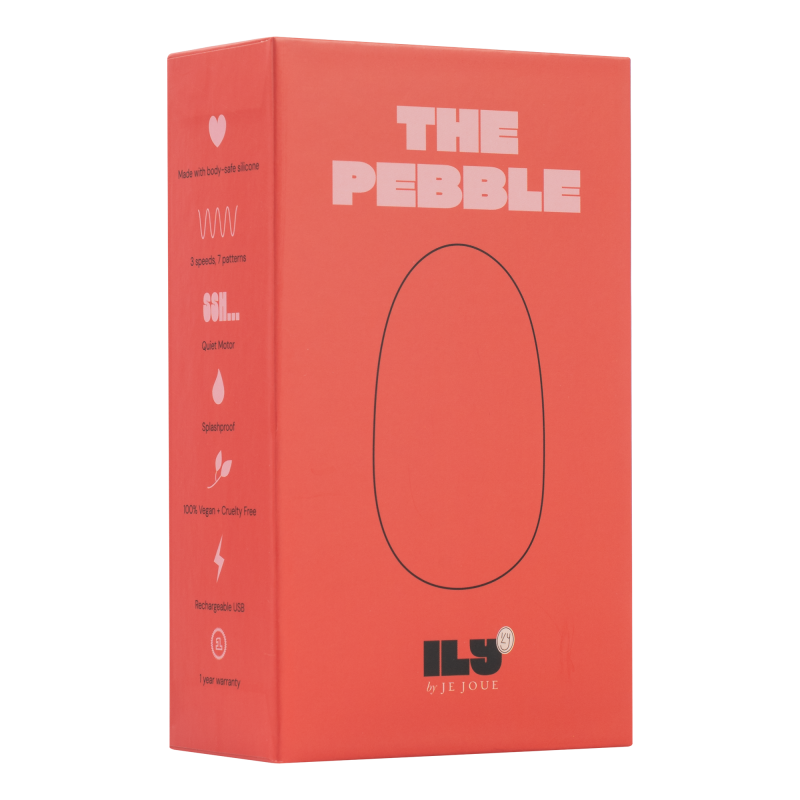 ILY - The Pebble - Clitoral Vibrator - Pink - Afbeelding 9