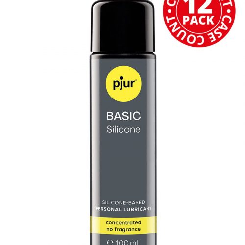 pjur - Basic - Glijmiddel op siliconenbasis - 100 ml (12 stuks)
