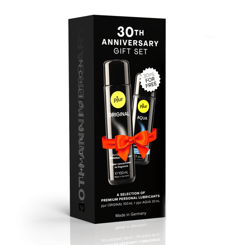 Pjur - Cadeauset 30-jarig jubileum - Set van 6 stuks - Original 100 ml / Aqua 30 ml - Afbeelding 2