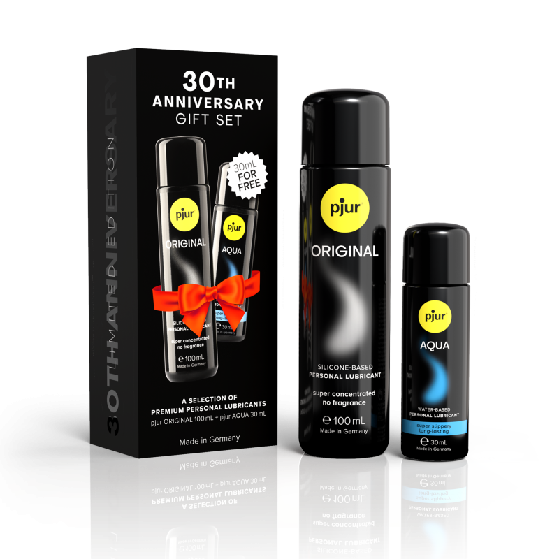 Pjur - Cadeauset 30-jarig jubileum - Set van 6 stuks - Original 100 ml / Aqua 30 ml - Afbeelding 5