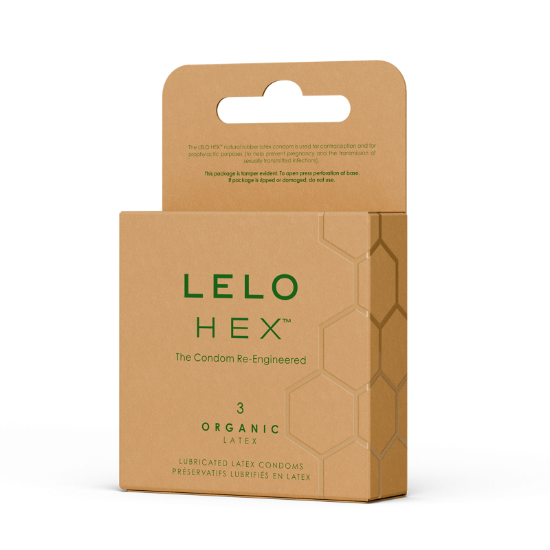 LELO HEX™ - Organic Condooms (3 stuks) - Afbeelding 2