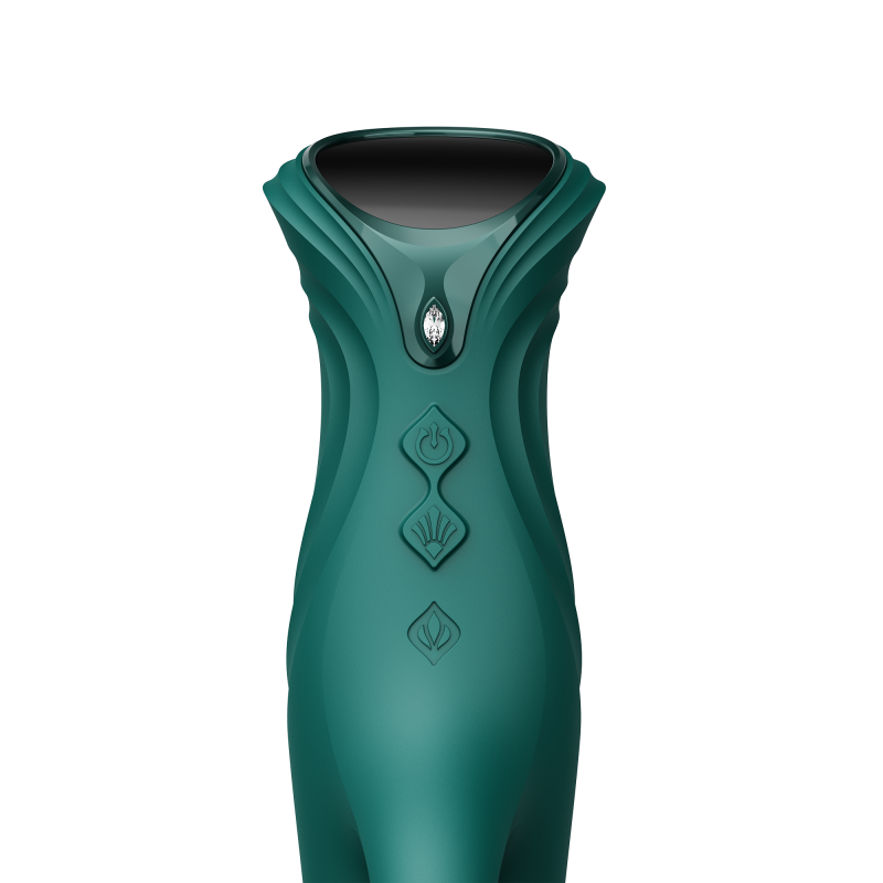 ZALO MOSE 2 – Rabbit Thrusting Vibrator – Groen - Afbeelding 8