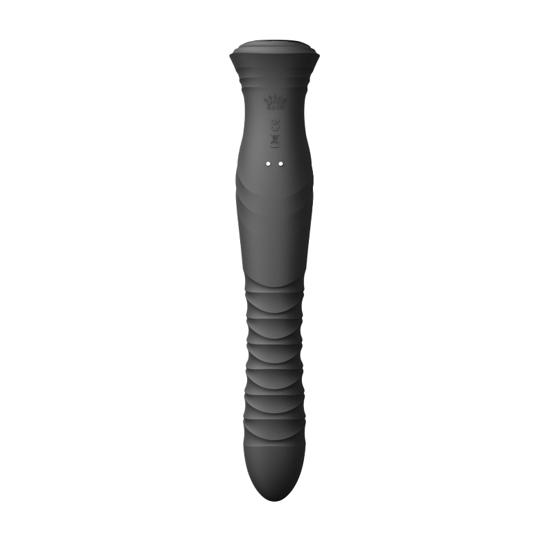ZALO- Mose 2 - Rabbit Thrusting Vibrator - Zwart - Afbeelding 7