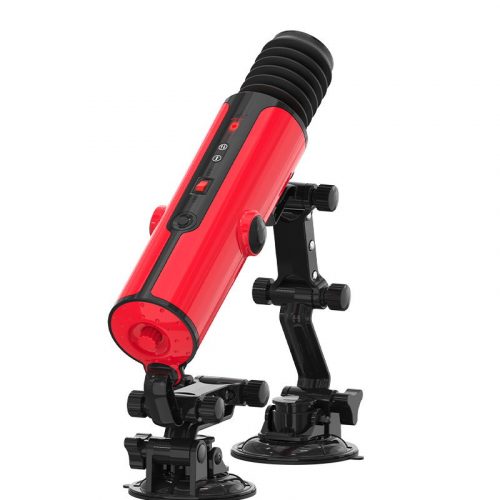 ZSEX - Dubbele Zuignap Fuckmachine - Rood
