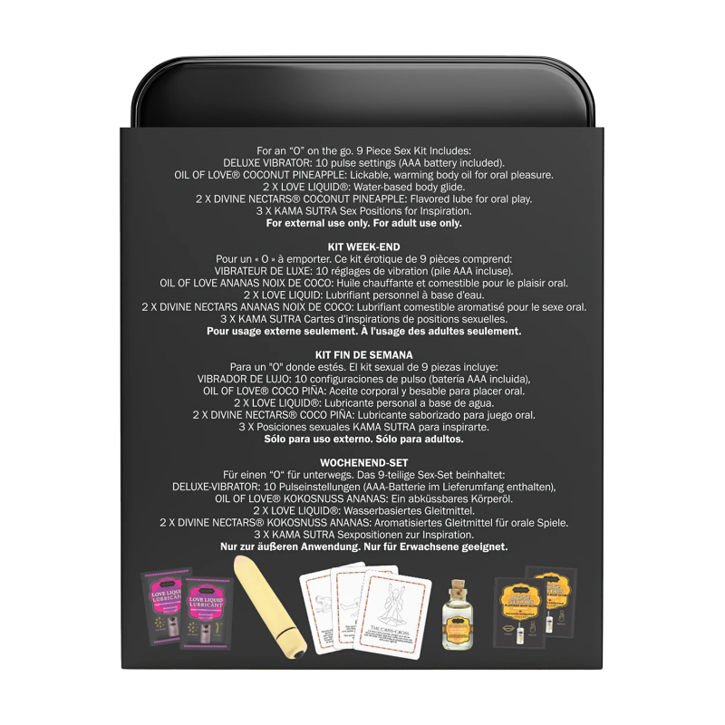 Kama Sutra - Weekender Kit - Kokosnoot Ananas – Geschenkset - Afbeelding 3