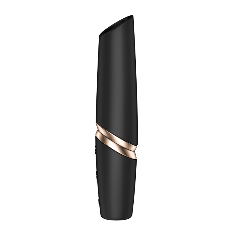 Satisfyer - Perfect Kiss - 3D Luchtpuls Lippenstift Vibrator - Zwart - Afbeelding 5
