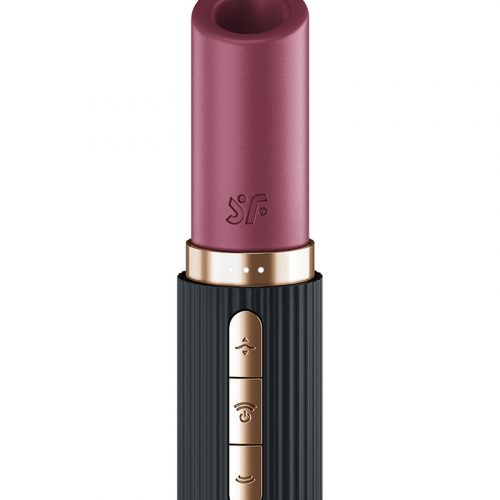 Satisfyer - Pro 2 Kiss - 3D Air Pulse Lipstick Vibrator - Zwart