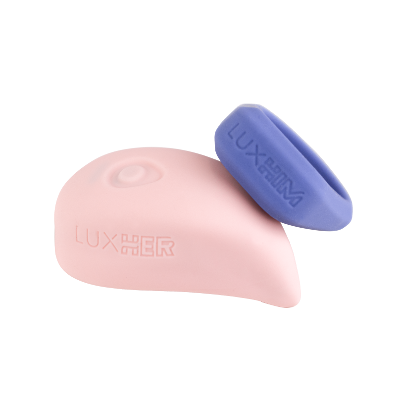 LUXUS - Luxus - Interactieve seksspeeltjes voor koppels, bestuurbaar via app - roze/blauw - Afbeelding 21