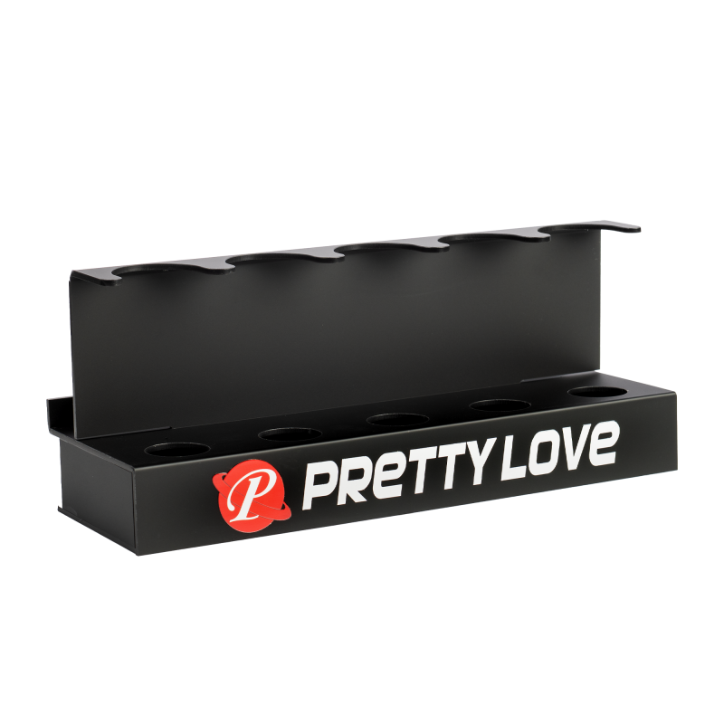 Pretty Love - Slatwall Display voor 5 stuks speelgoed - Zwart - Afbeelding 4